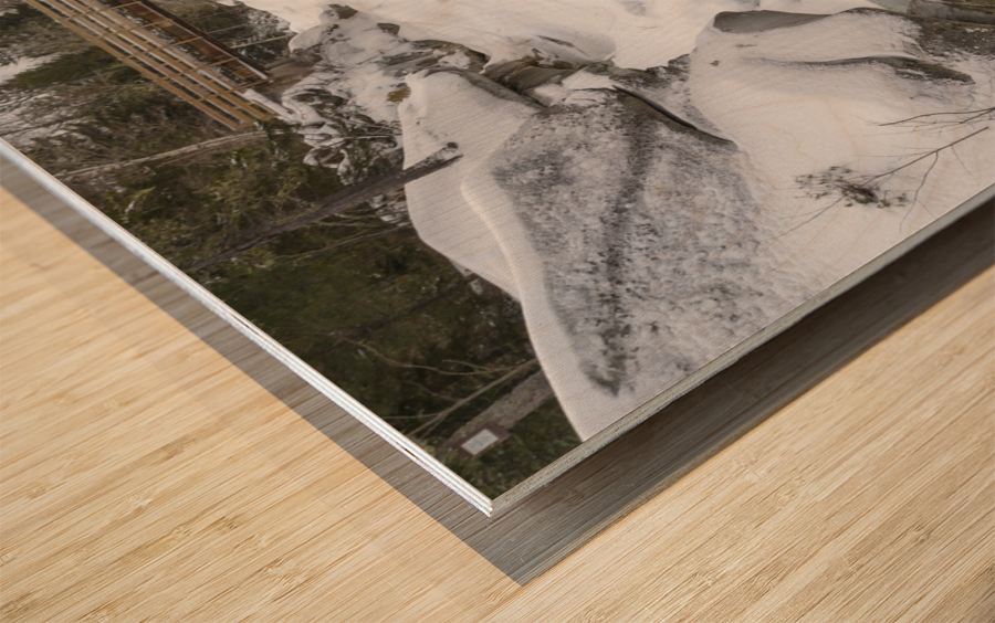 Upper Ammonoosuc Falls - Crawfords Purchase New Hampshire Wood print