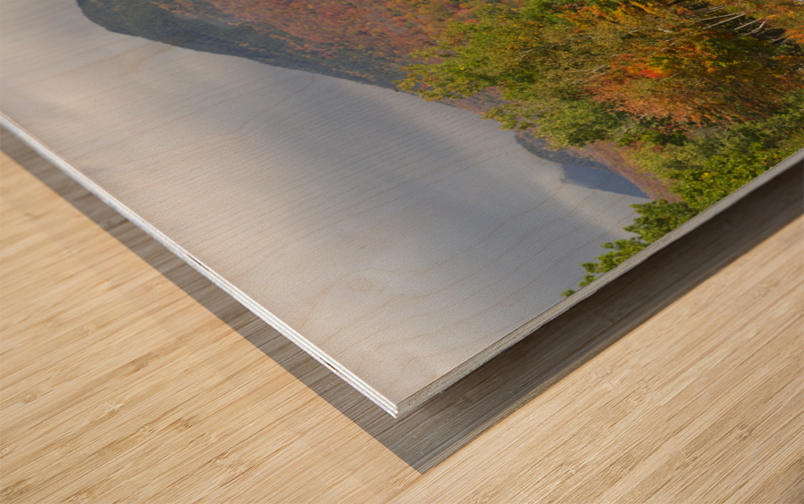 East Branch of the Pemigewasset River - Lincoln New Hampshire Wood print