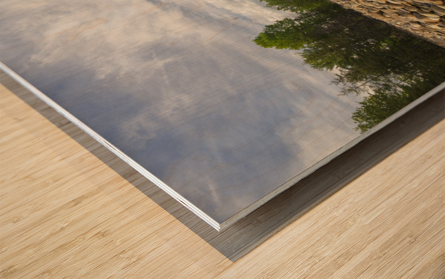 East Branch of the Pemigewasset River - Lincoln New Hampshire Wood print