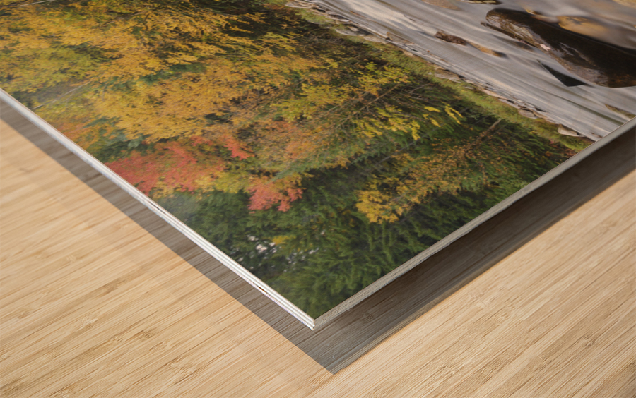Ammonoosuc River - Carroll New Hampshire Wood print