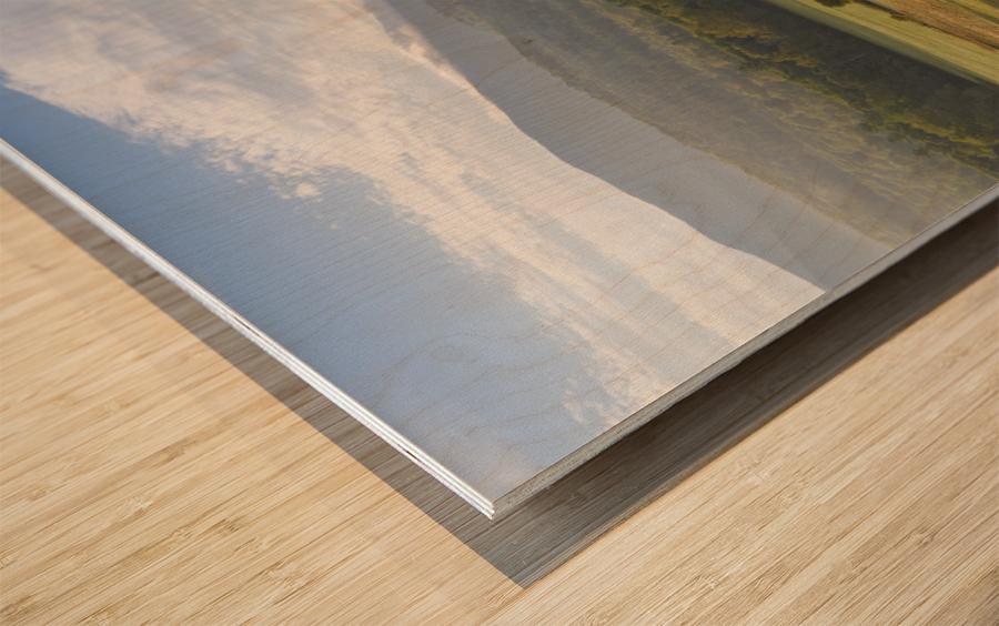 Hildreth Dam - Warren New Hampshire Wood print