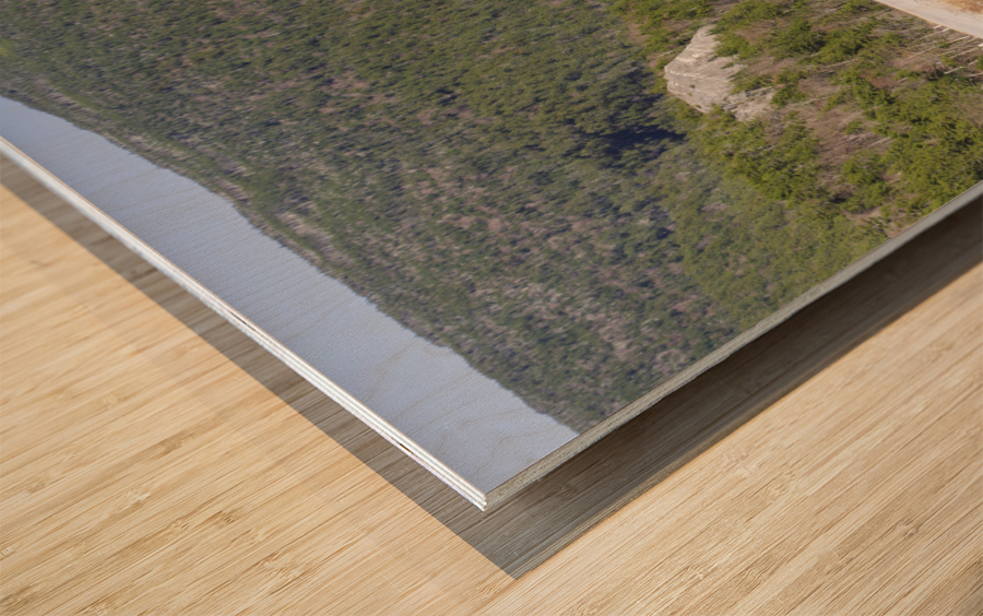 Conway Scenic Railroad - Crawford Notch New Hampshire Wood print