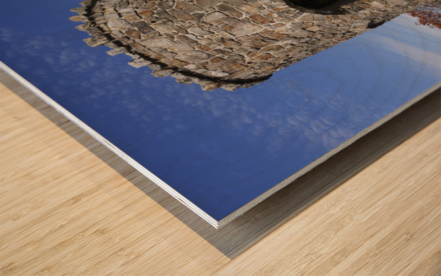 Mt. Battie Tower - Camden Hills State Park Maine Wood print