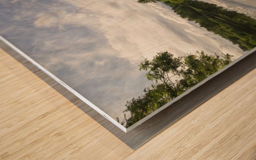 Coffin Pond - Sugar Hill New Hampshire Wood print