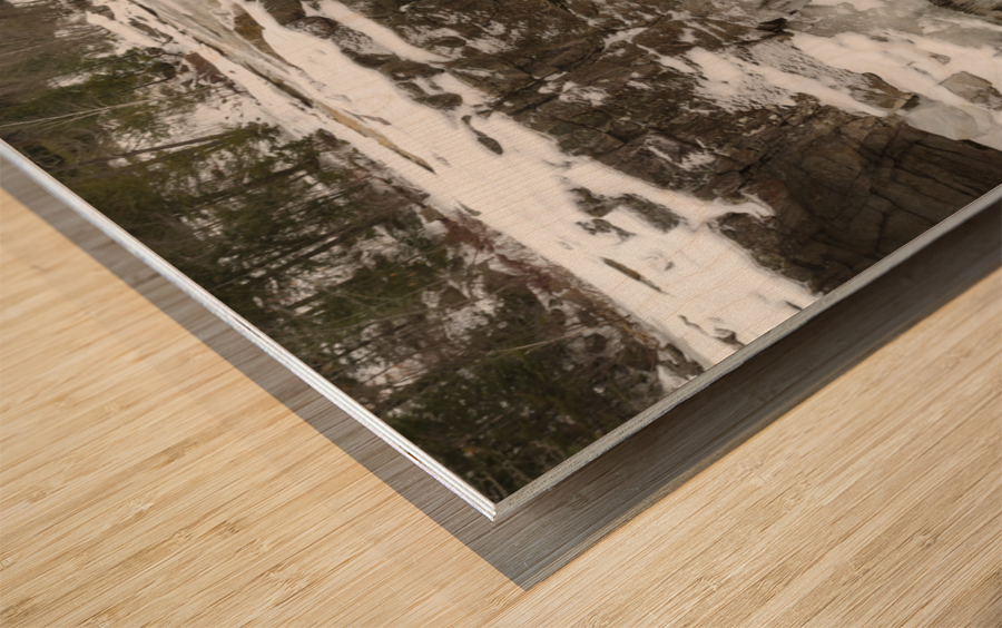 Rocky Gorge Scenic Area - Albany New Hampshire Wood print